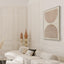 80 x 120cm Framed Canvas - Natural