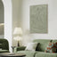 Style B 80 x 120cm Framed Canvas - Natural