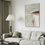 80 x 120cm Framed Canvas - Natural