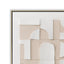 120 x 120cm Framed Canvas - Natural