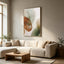 60 x 90cm Framed Canvas - Natural