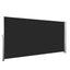 Instahut 1.4X3M Side Awning Retractable Privacy Screen Outdoor Sun Shade Black