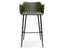 Andorra Bar Stool Vintage Green Seat - 65cm Seat Height Counter Kitchen Stool