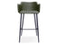 Andorra Bar Stool Vintage Green Seat - 75cm Seat Height Commercial Bar