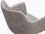 Andorra Office Armchair Vintage Grey Seat