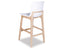 Ara Stool - Natural - White Shell 