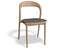 Mia Chair - Natural - Upholstered