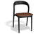 Mia Chair - Black - Upholstered