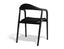 Arki Armchair - Black Ash with Pad