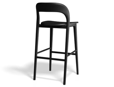 Mia Stool - Black - 75cm Seat heigh (High Bar)