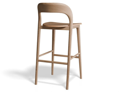 Mia Stool - Natural - 75cm Seat Height (Bar Bench Height)