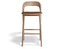 Mia Stool - Natural - Upholstered