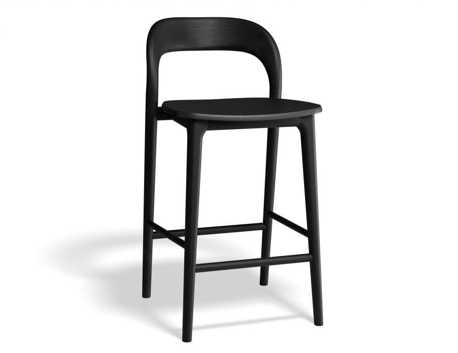 Mia Stool - Black - 75cm Seat heigh (High Bar)