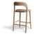 Mia Stool - Natural - 75cm Seat Height (Bar Bench Height)