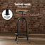 Artiss Bar Table Stools Set Dining Desk Industrial Kitchen Chairs Cafe Pub
