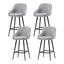 Artiss 4x Bar Stools Upholstered Stool Counter Seat Kitchen Dining Chairs