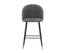 Artiss Bar Stools Kitchen Counter Barstools Sherpa Metal Chairs x2