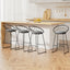 Artiss 4x Bar Stools Padded Seat Metal