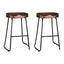 Artiss 2x Bar Stools Tractor Seat 65cm