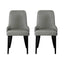 Artiss Dining Chairs Fabric Grey Set of 2 Domus