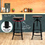 Artiss 2x Bar Stools Adjustable Wood Chairs
