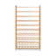 Artiss Shoe Rack Cabinet Bamboo 10-tier 50 Pairs