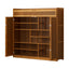 Shoe Rack Cabinet 30 Pairs Storage Cupboard Bamboo