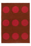 Brink & Campman Habitat Festival Dots Red 495800 Outdoor Rug