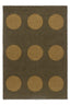 Brink & Campman Habitat Festival Dots Olive Green 495817 Outdoor Rug