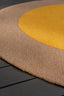 Brink & Campman Habitat Festival Round Yellow 496306 Outdoor Rug