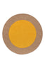 Brink & Campman Habitat Festival Round Yellow 496306 Outdoor Rug