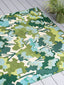 Harlequin Tree Tops Green 443807 Outdoor Rug