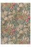 Morris & Co Golden Lily Green - Red 130107
