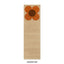 Orla Kiely Flower Placement Pumpkin - Ecru 158203 Runner