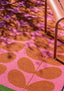 Orla Kiely Solid Stem Paprika 463601 Outdoor Rug