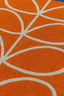 Orla Kiely Linear Stem Orange 464403 Outdoor Rug
