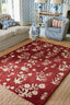Sanderson Woodland Glade Damson Red 146800 Rug