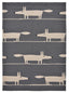 Scion Mr. Fox Charcoal Outdoor Rug 425305