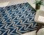 Scion Dhurrie Blue 426318 Outdoor Rug