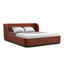 King Bed Frame - Umber Orange