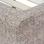 King Bed Frame - Stonish Beige