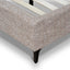 King Bed Frame - Stonish Beige