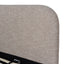 King Bed Frame - Stonish Beige
