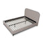 Queen Bed Frame - Stonish Beige