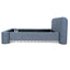 Queen Bed Frame - Prussian Blue