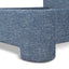 King Bed Frame - Prussian Blue