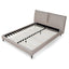 Fabric Queen Bed Frame - Stonish Beige