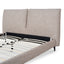 Fabric Queen Bed Frame - Stonish Beige