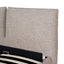 Fabric Queen Bed Frame - Stonish Beige