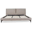 Fabric King Bed Frame - Stonish Beige